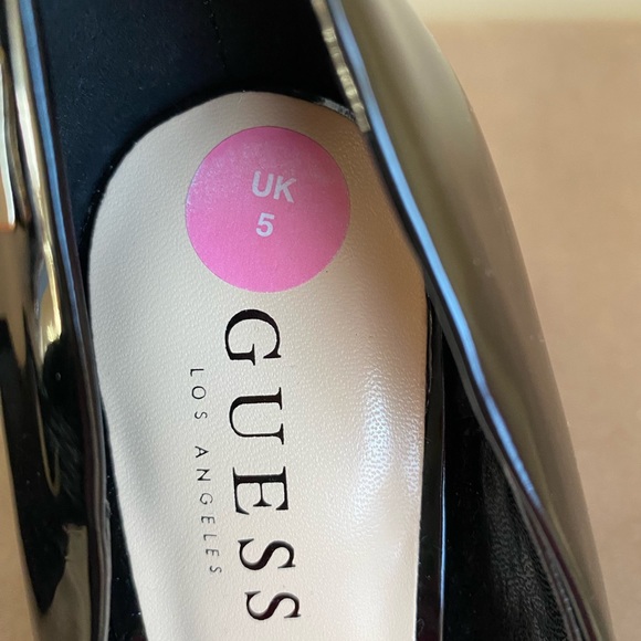 Guess peep toe black stiletto size 5 - Picture 10 of 10